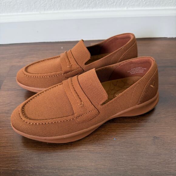 Vivaia Shoes - VIVAIA Ivana Walker Pro Hybrid Penny Loafers Caramel Brown Sz 39.5 (US 8.5) NWOB